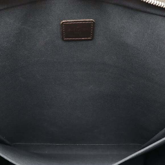 LOUIS VUITTON Authentic Brown Monogram Leather Bag - Picture 9 of 10